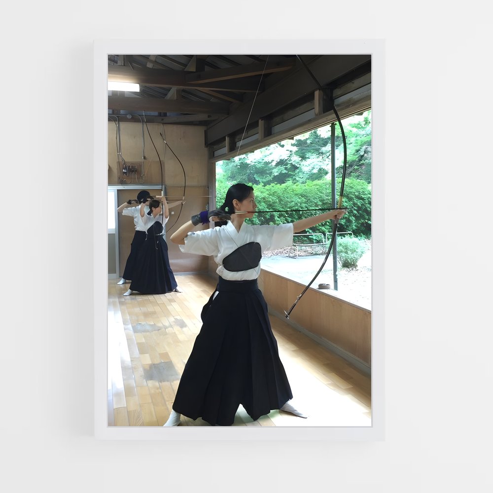 Poster L'Art du Kyudo – affiche Tir à l’arc (vue 3)